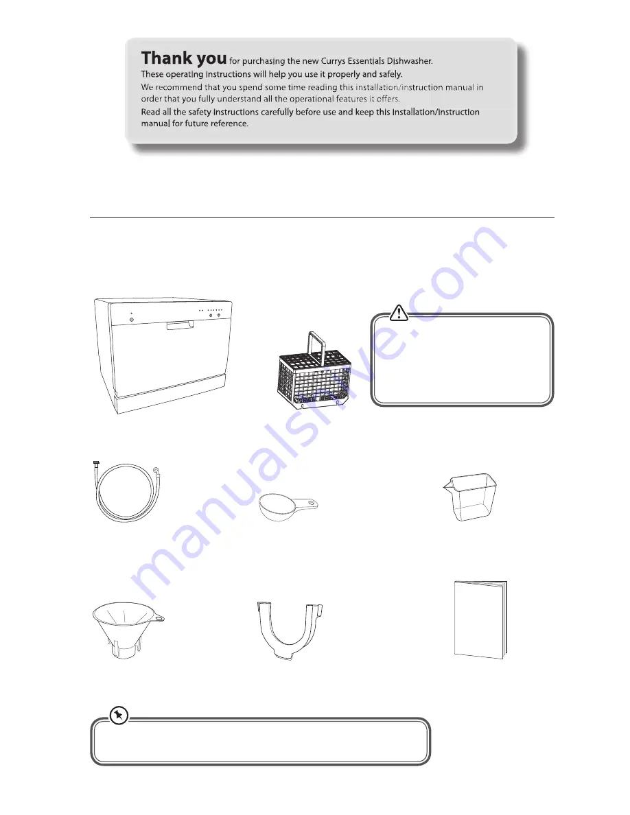 Currys Essentials CDWTT13 Instruction Manual Download Page 8