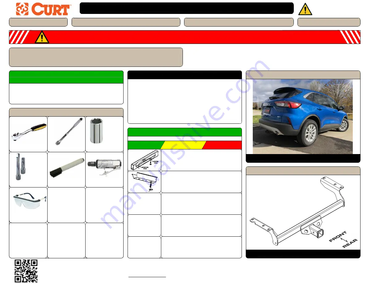 curt 13454 Installation Instructions Download Page 1