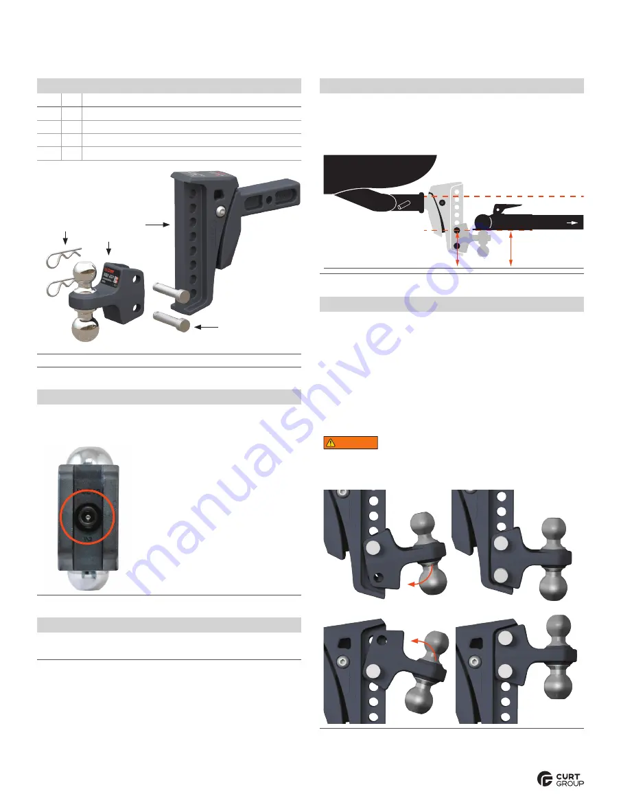 curt 45952 Installation Manual Download Page 2