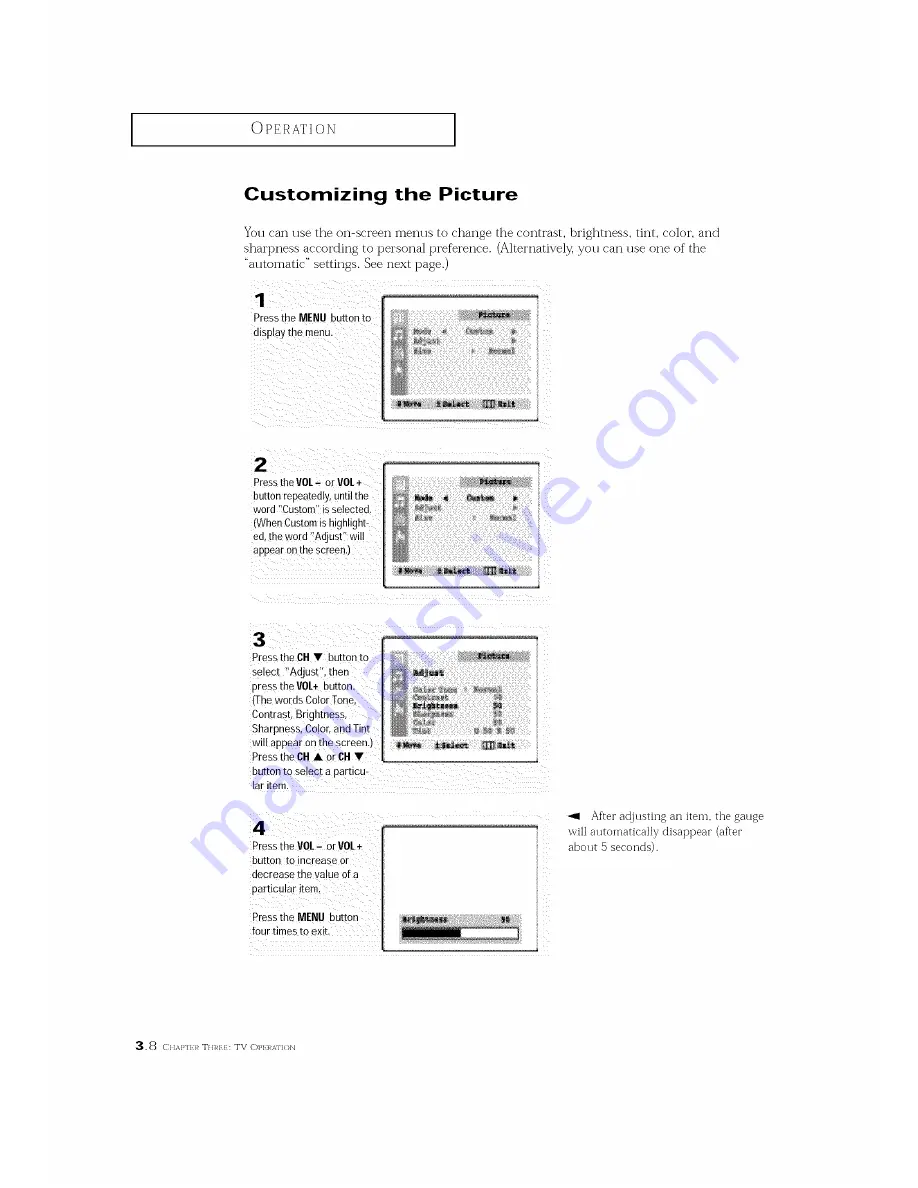 Curtis Mathes CM25020S Owner'S Manual Download Page 26