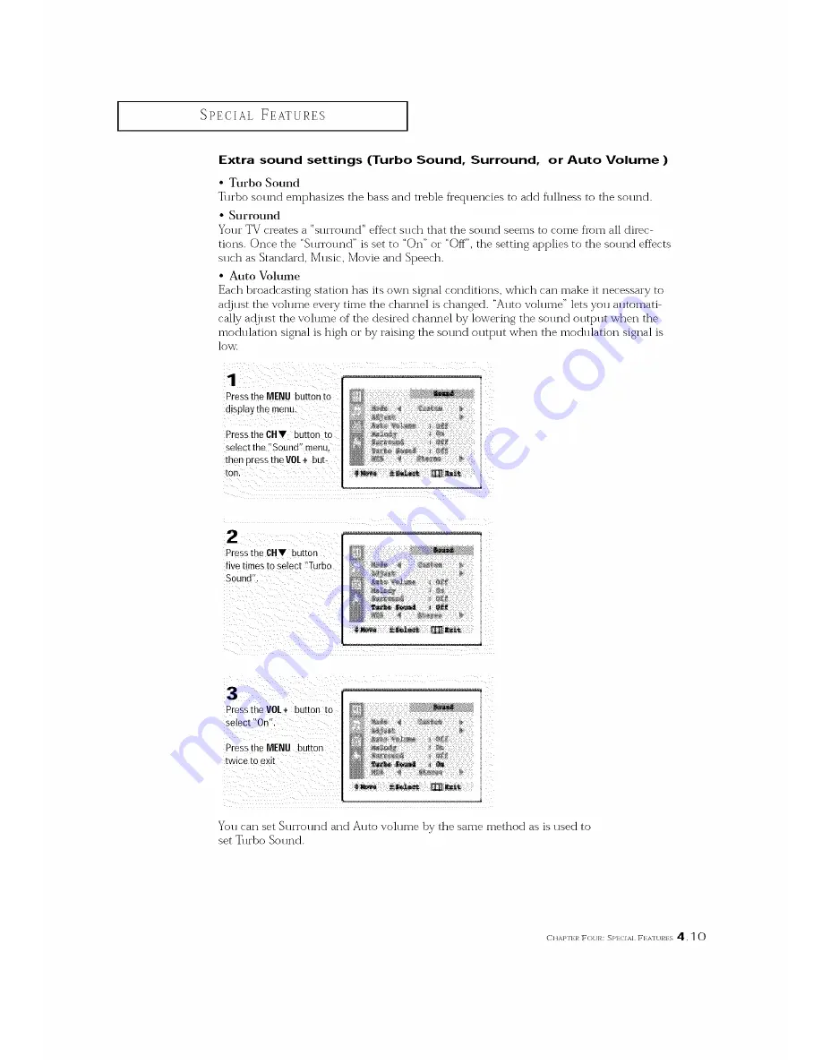 Curtis Mathes CM25020S Owner'S Manual Download Page 41