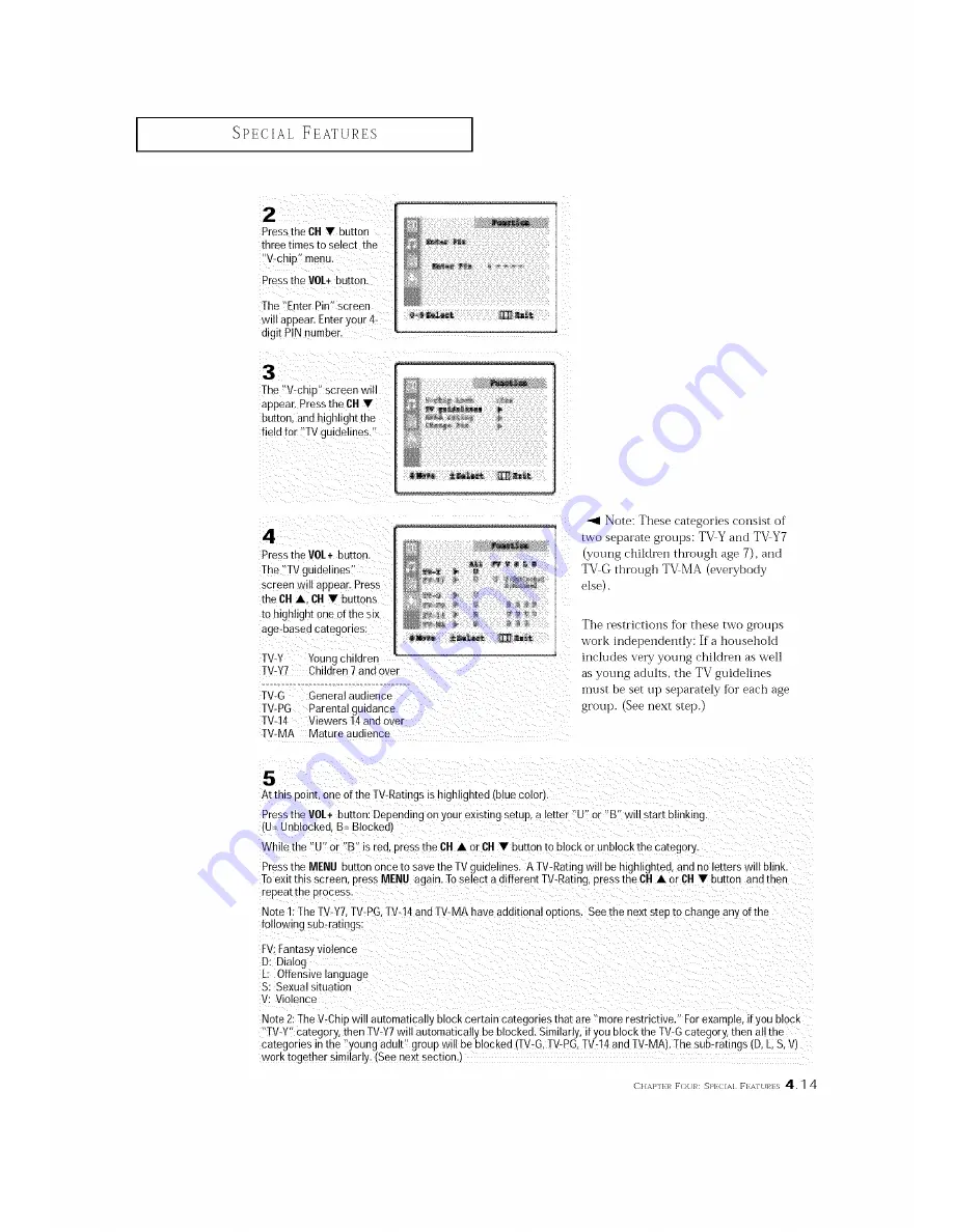 Curtis Mathes CM25020S Owner'S Manual Download Page 45