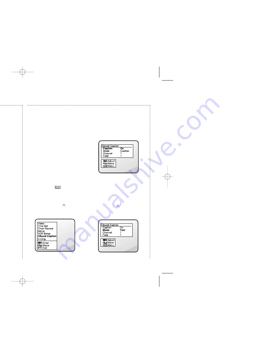 Curtis Mathes CMC13003 Owner'S Manual Download Page 30