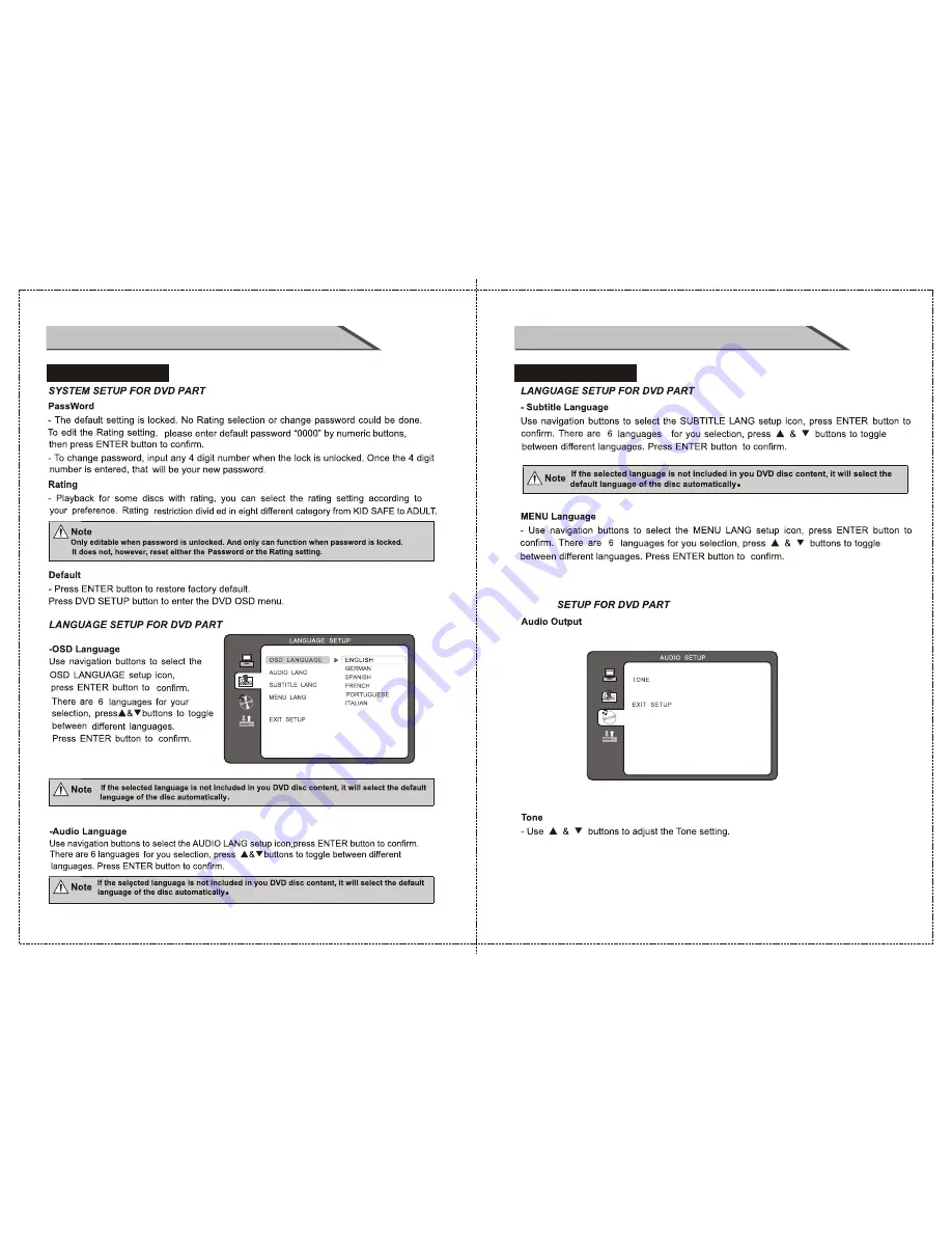 Curtis LCDVD244A Owner'S Manual Download Page 21