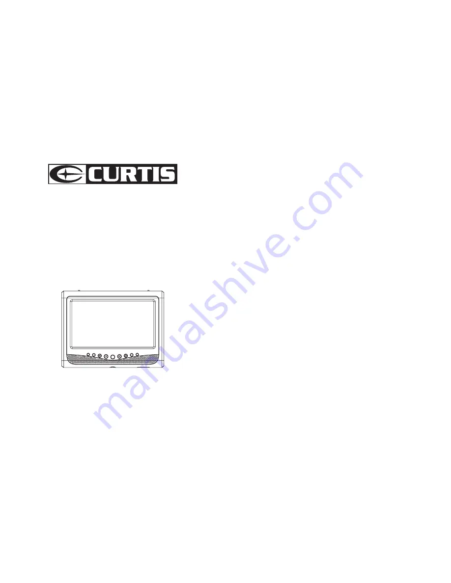 Curtis RT701A User Manual Download Page 1