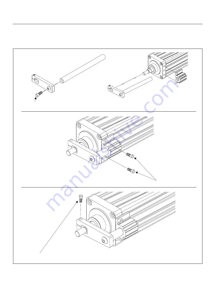 Curtiss-Wright EXLAR GTX Series Installation & Service Instructions Manual Download Page 8