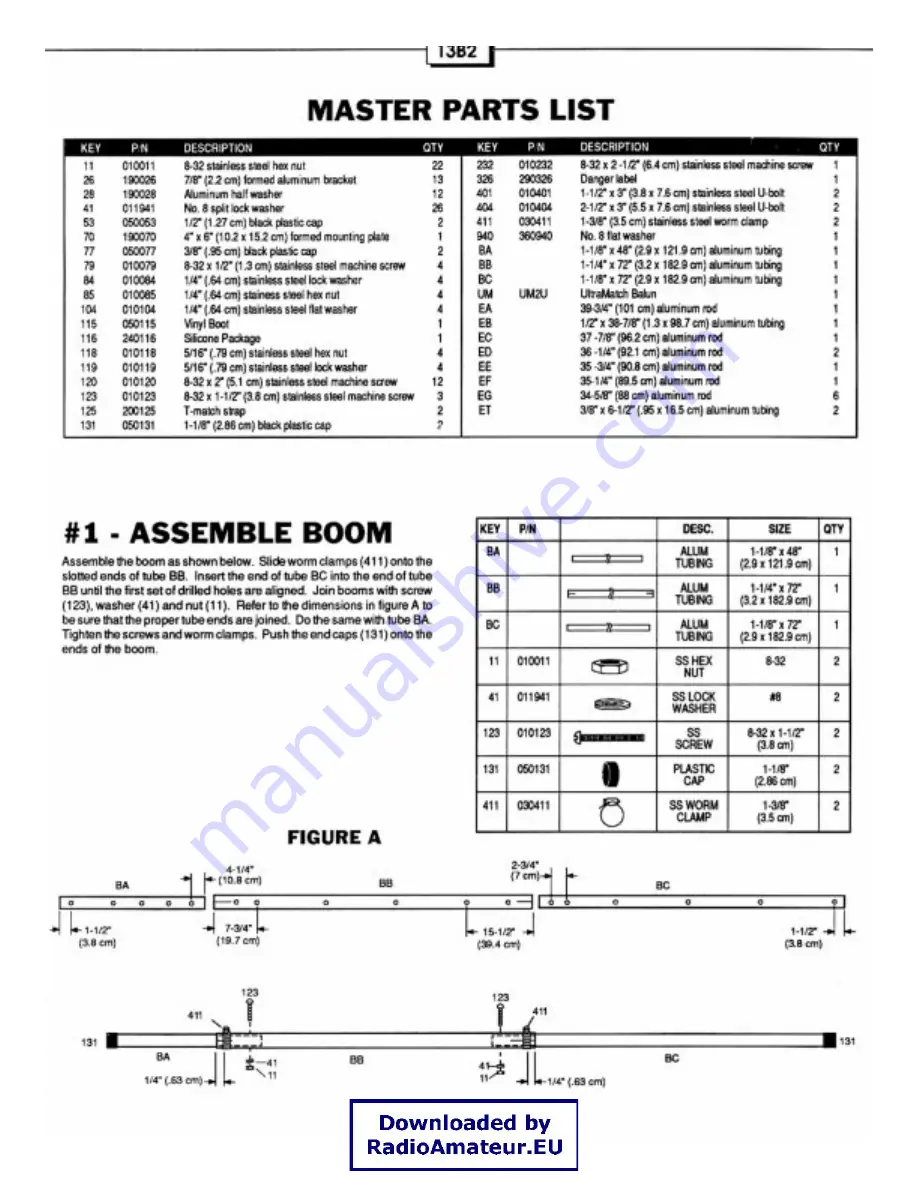 CUSHCRAFT 13B2 Installation Instructions Manual Download Page 3