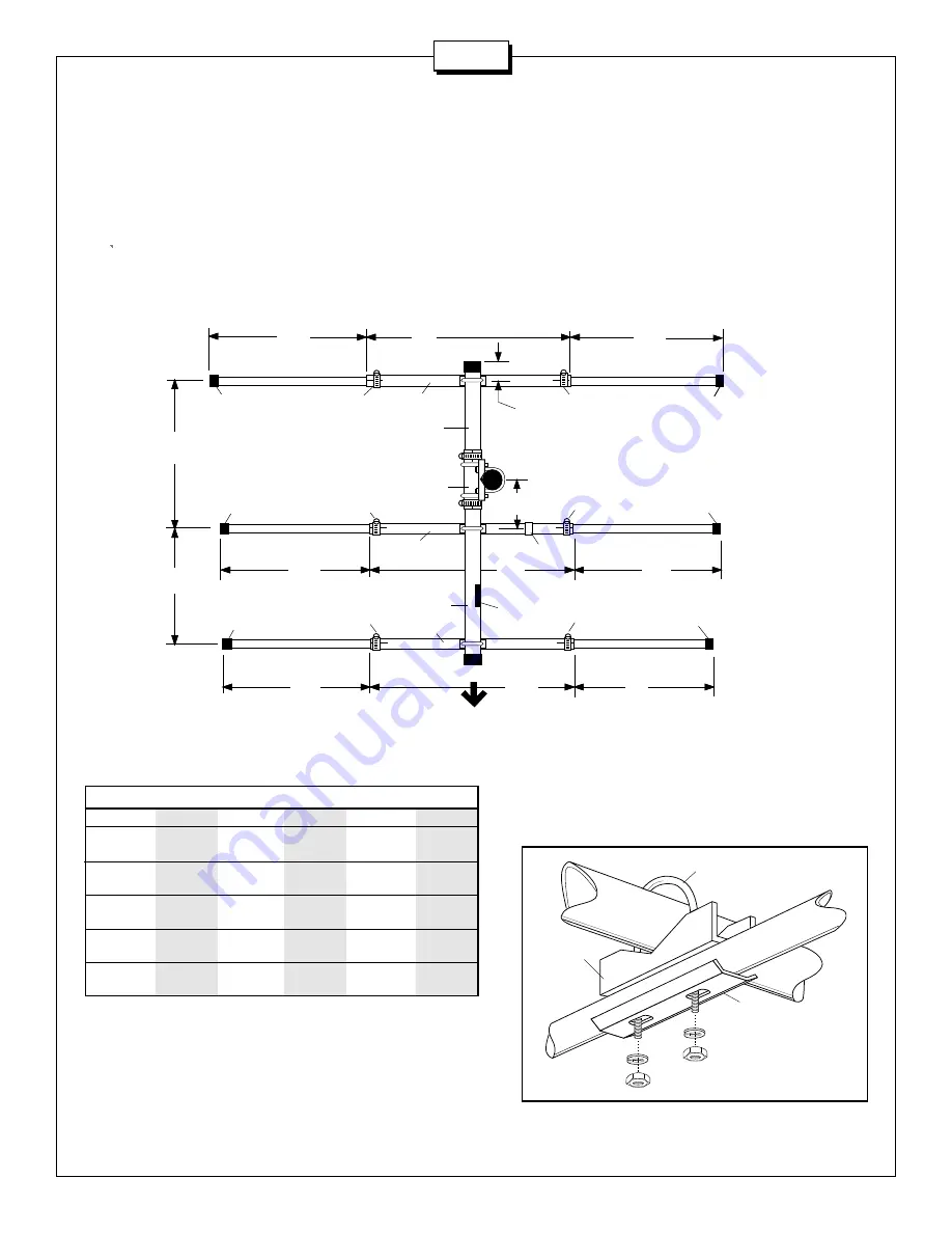 CUSHCRAFT A50-3S Assembly And Installation Manual Download Page 4