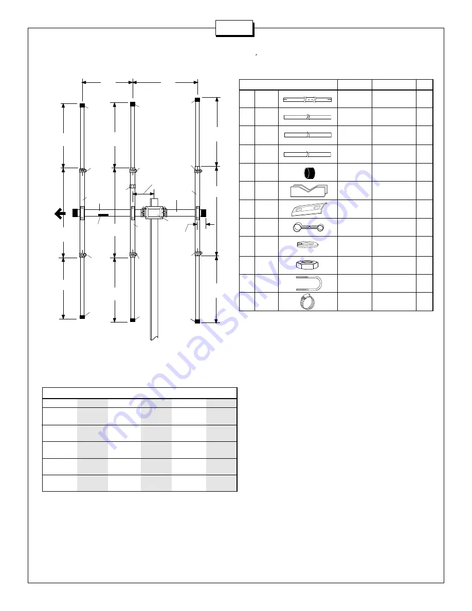 CUSHCRAFT A50-3S Assembly And Installation Manual Download Page 5