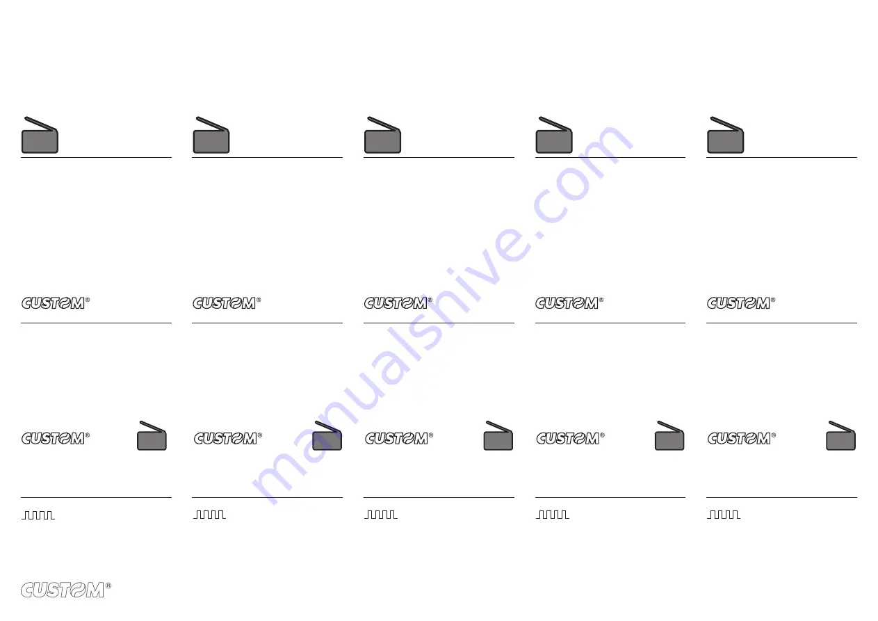 Custom Audio Electronics K3 Short Manual Download Page 13