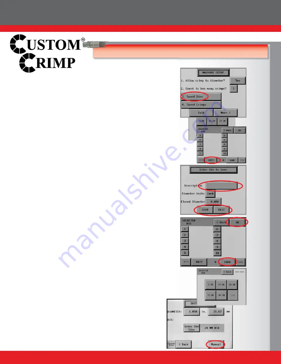 Custom Crimp CC440 series Operator'S Manual Download Page 12