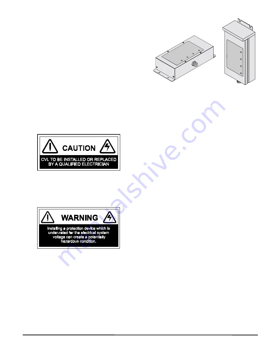 Cutler-Hammer CLIPPER VL Installation & Operating Manual Download Page 2