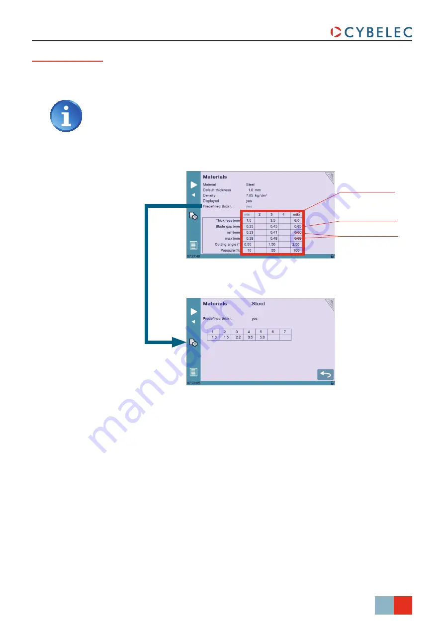 CYBELEC CybTouch 8 G User Manual Download Page 13