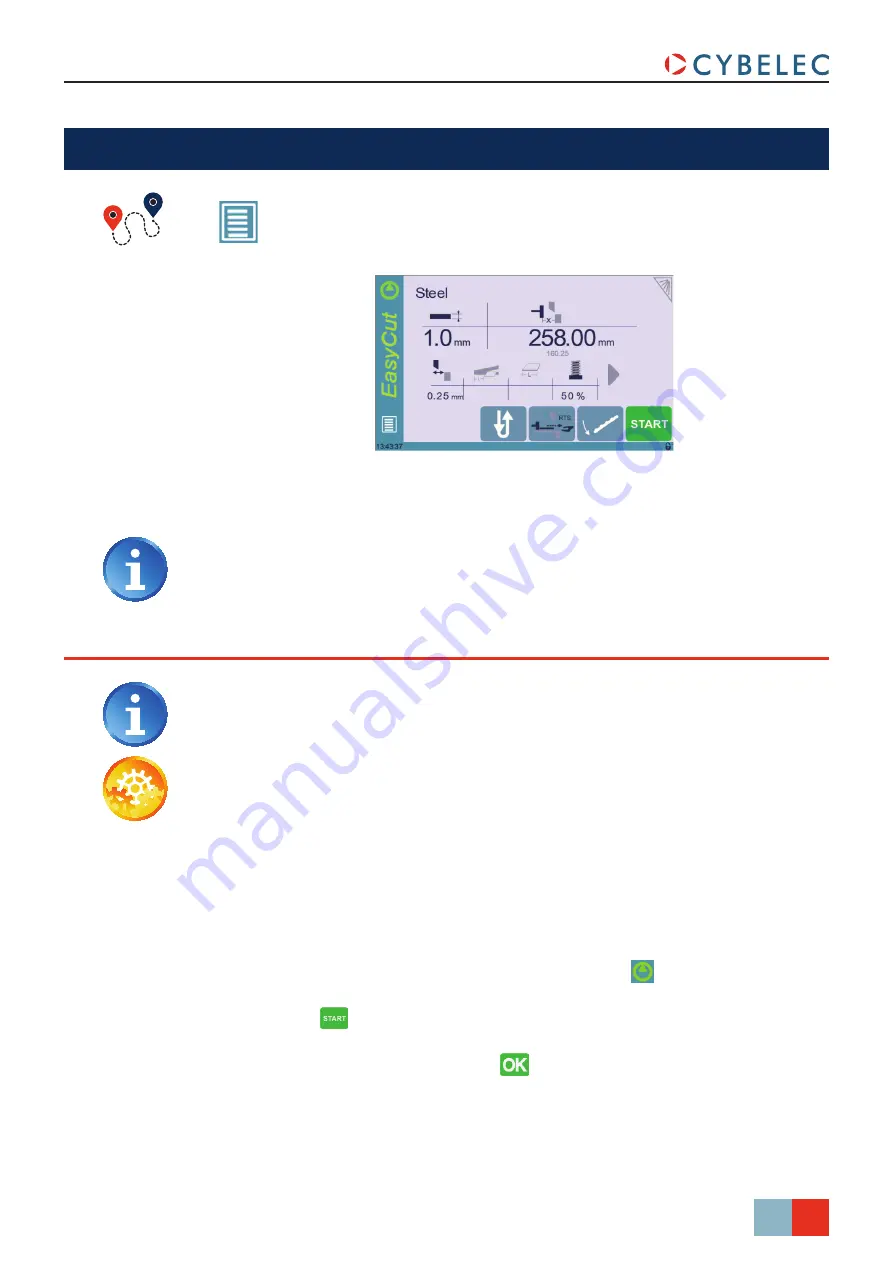 CYBELEC CybTouch 8 G User Manual Download Page 31