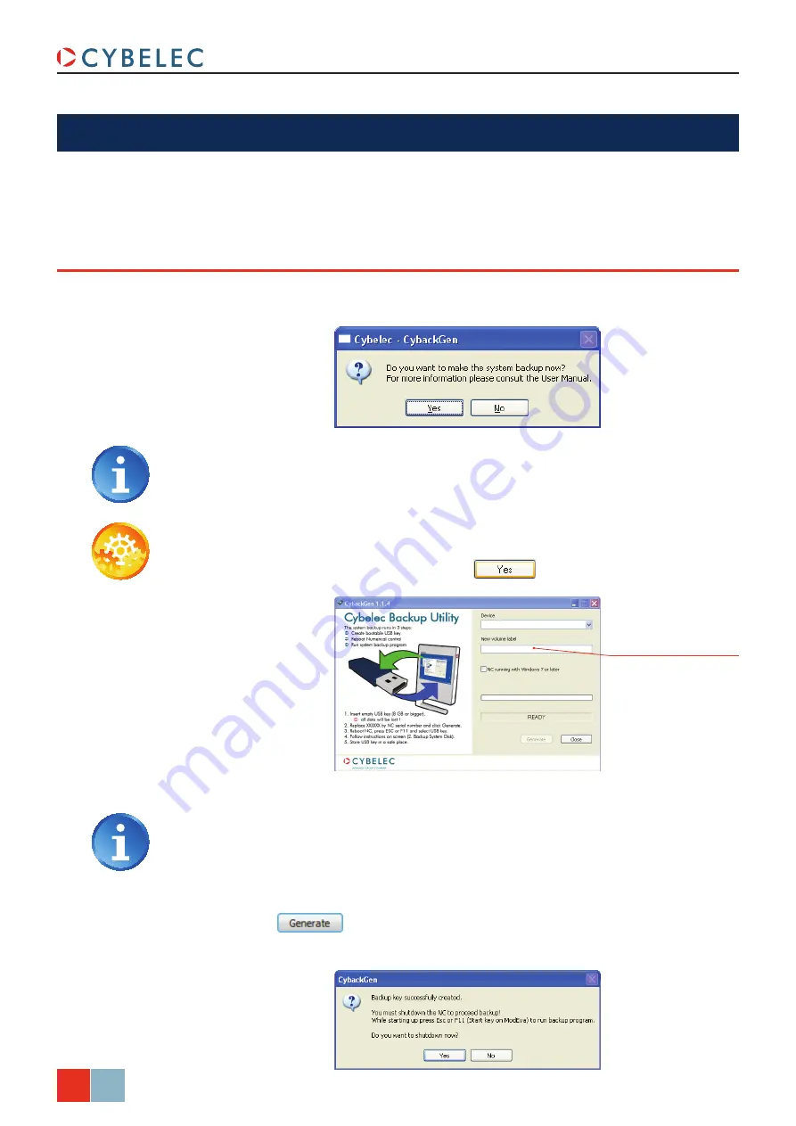 CYBELEC ModEva Pac User Manual Download Page 44