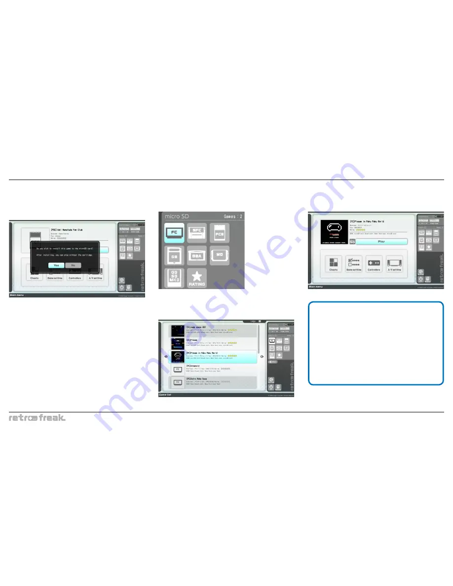 Cyber Gadget Retro Freak CY-RF-A Instructions Manual Download Page 20