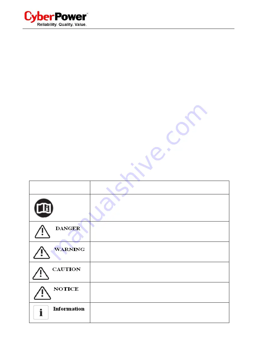 Cyber Power Mini Central CPSPV30000ETL Series Скачать руководство пользователя страница 4