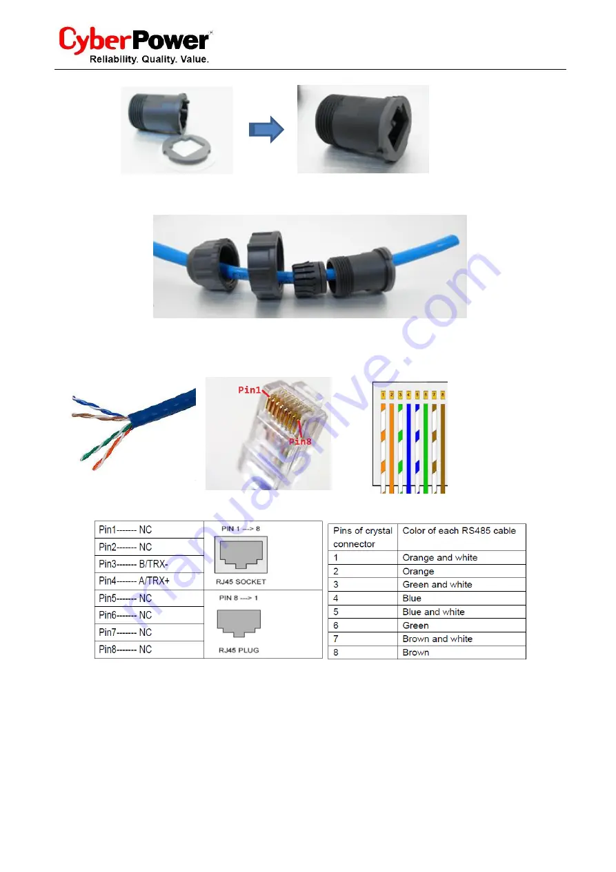 Cyber Power Mini Central CPSPV30000ETL Series User Manual Download Page 44