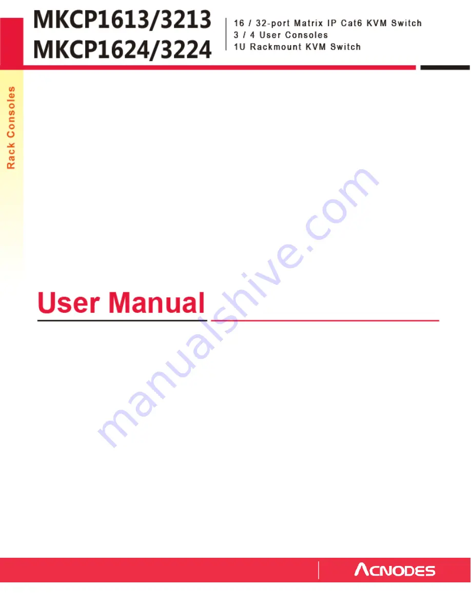 Cyber View MKCP1613 User Manual Download Page 1