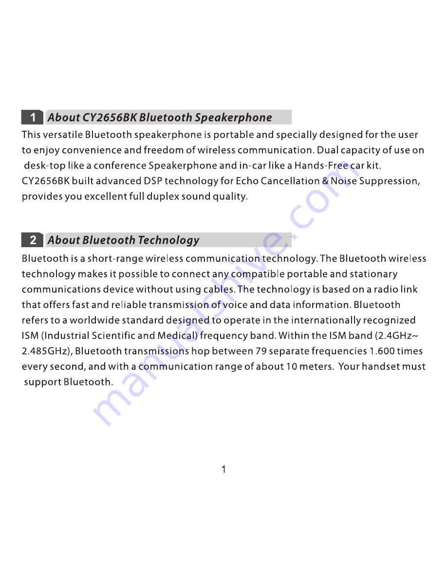 Cyber CY2656BK User Manual Download Page 2