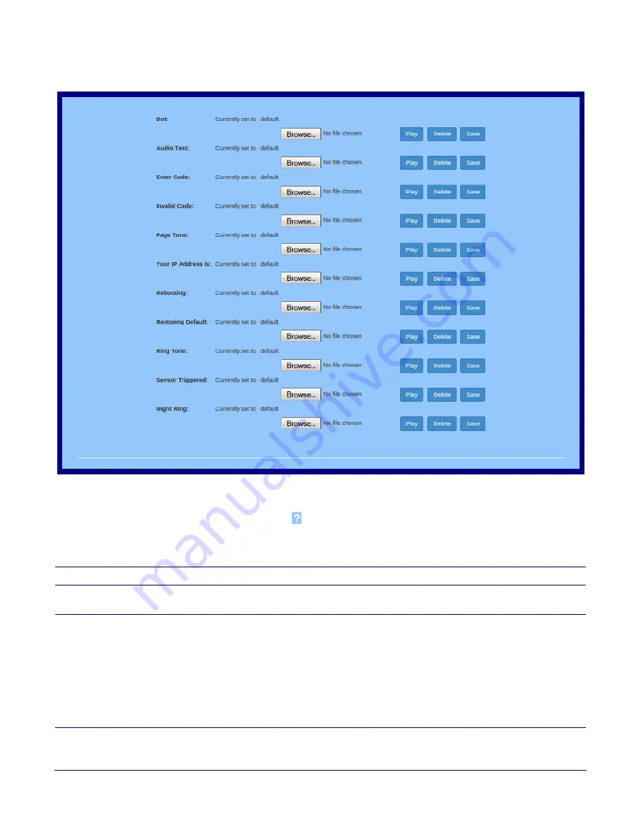 CyberData RAL 9003 Operation Manual Download Page 82