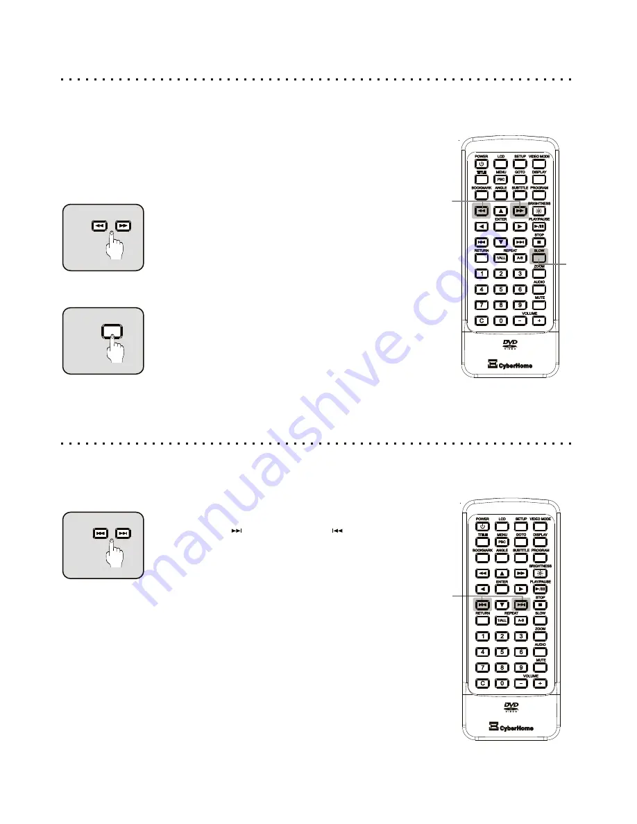 CyberHome LDV 702 Owner'S Manual Download Page 24