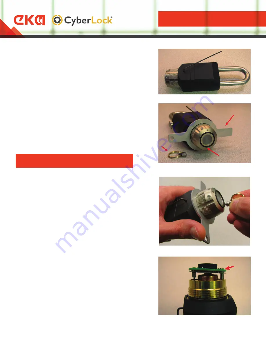 Cyberlock eka FlashLock Replacement Instruction Download Page 1