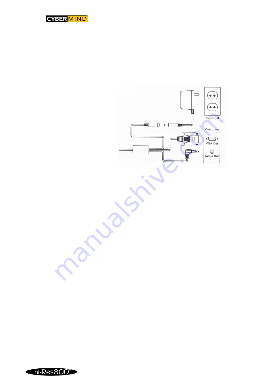 Cybermind hi-Res800 Скачать руководство пользователя страница 8