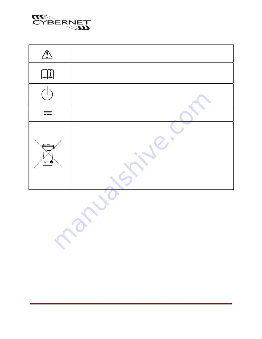 Cybernet CyberMed M10 Series User Manual Download Page 14