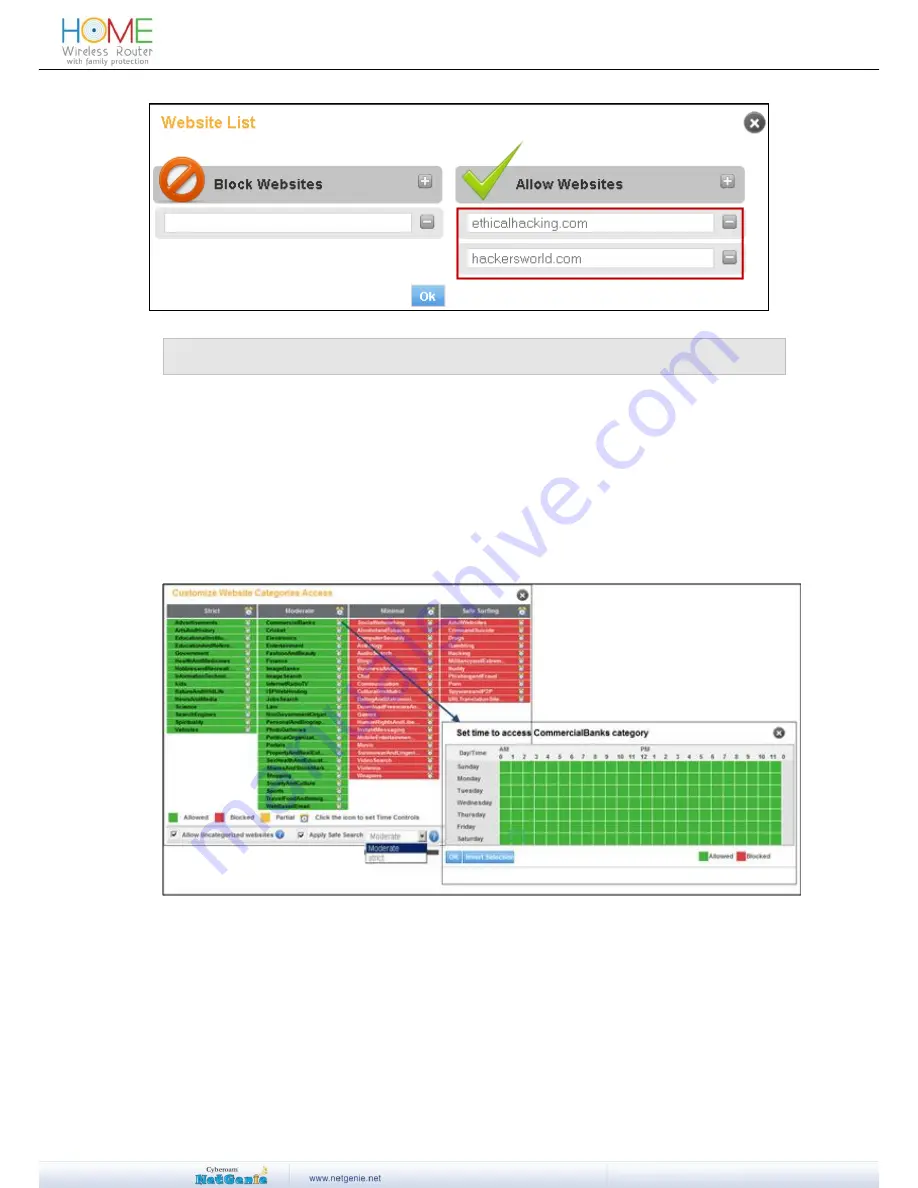 Cyberoam Home Скачать руководство пользователя страница 23