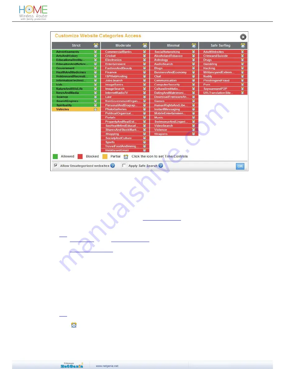 Cyberoam Home User Manual Download Page 32