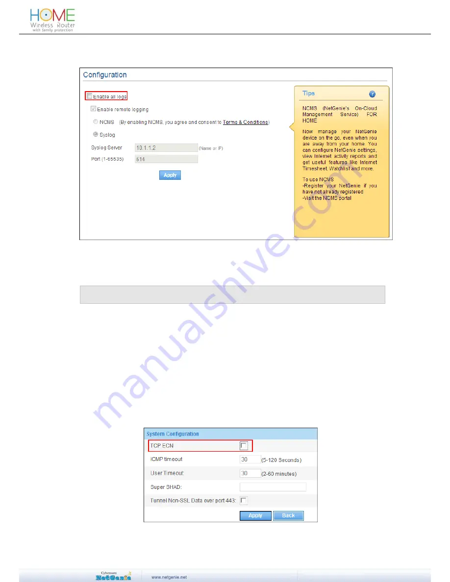 Cyberoam Home User Manual Download Page 67