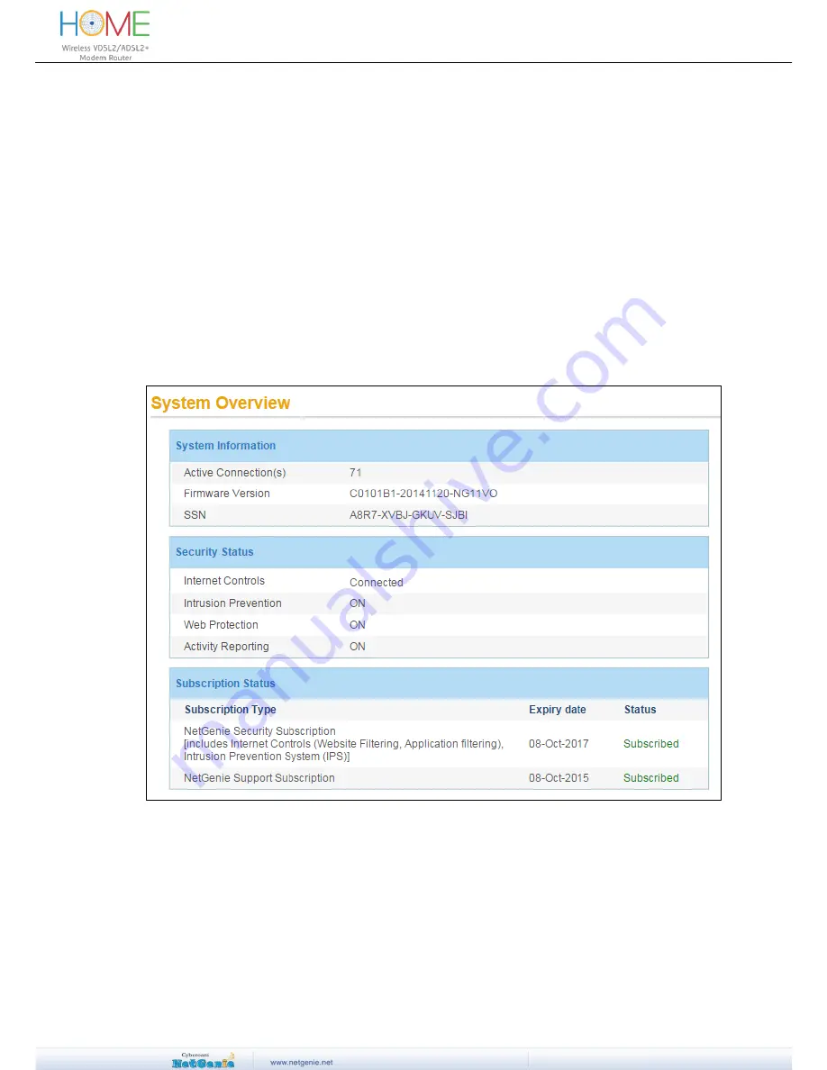 Cyberoam NetGenie User Manual Download Page 50