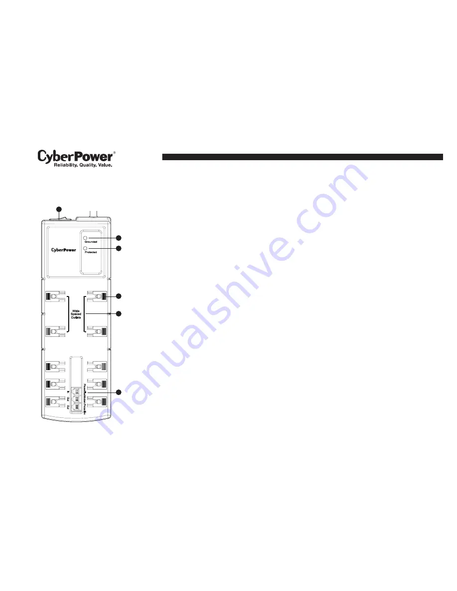 CyberPower B1006T Скачать руководство пользователя страница 1