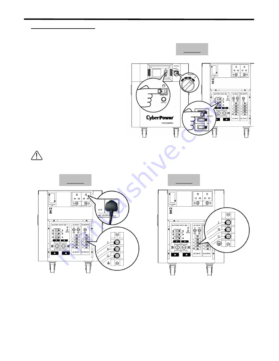 CyberPower CPS7500PIE User Manual Download Page 7