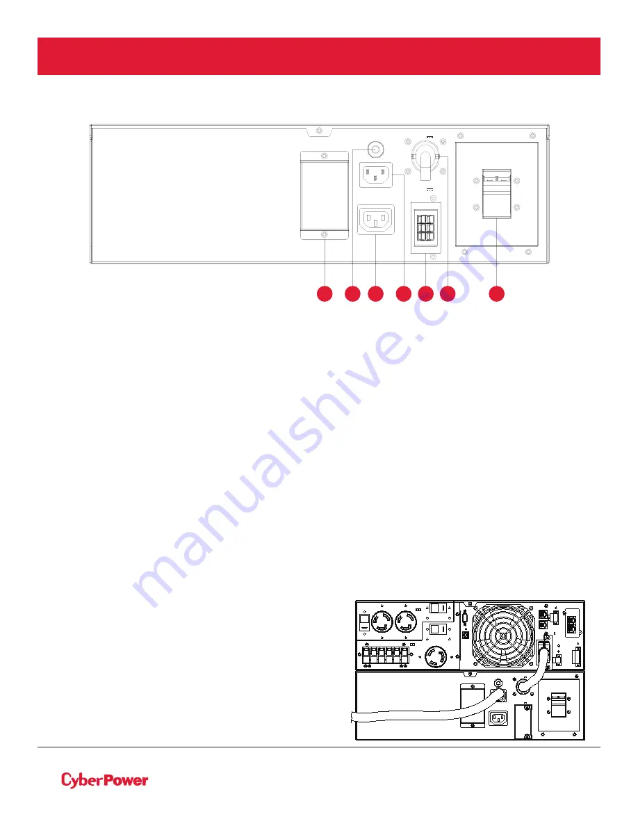 CyberPower OL10KRT Installation And Operation Manual Download Page 20