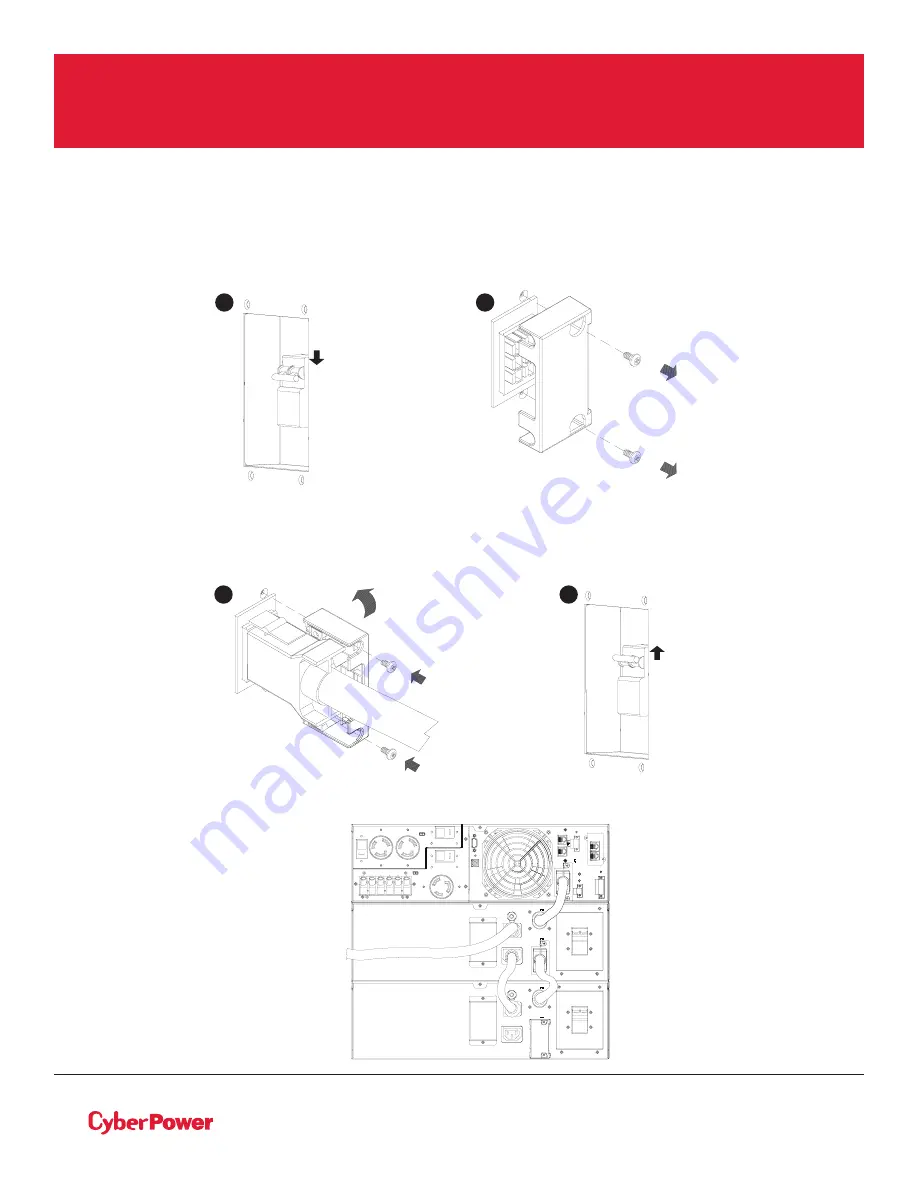 CyberPower OL10KRT Installation And Operation Manual Download Page 21