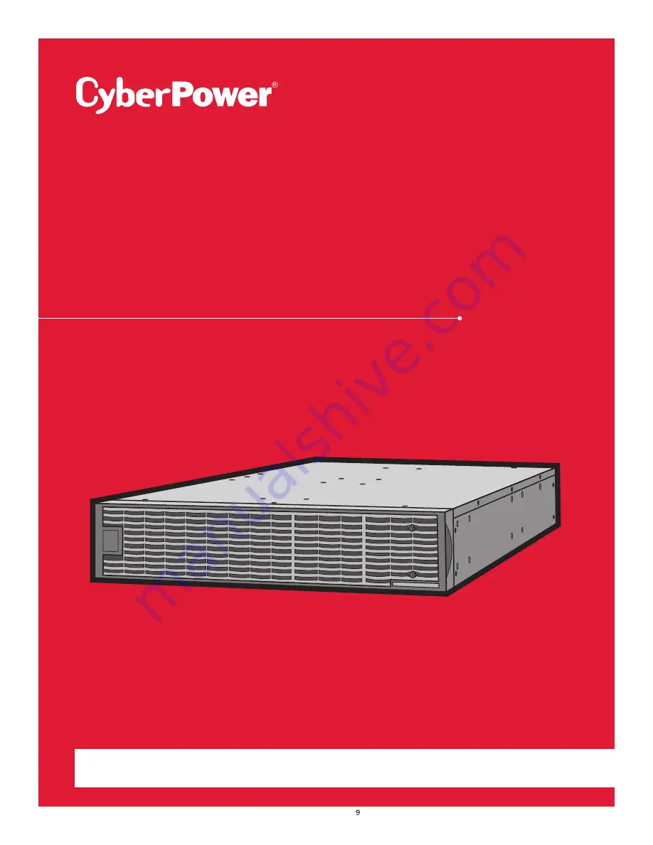 CyberPower OL10KSTF Скачать руководство пользователя страница 1