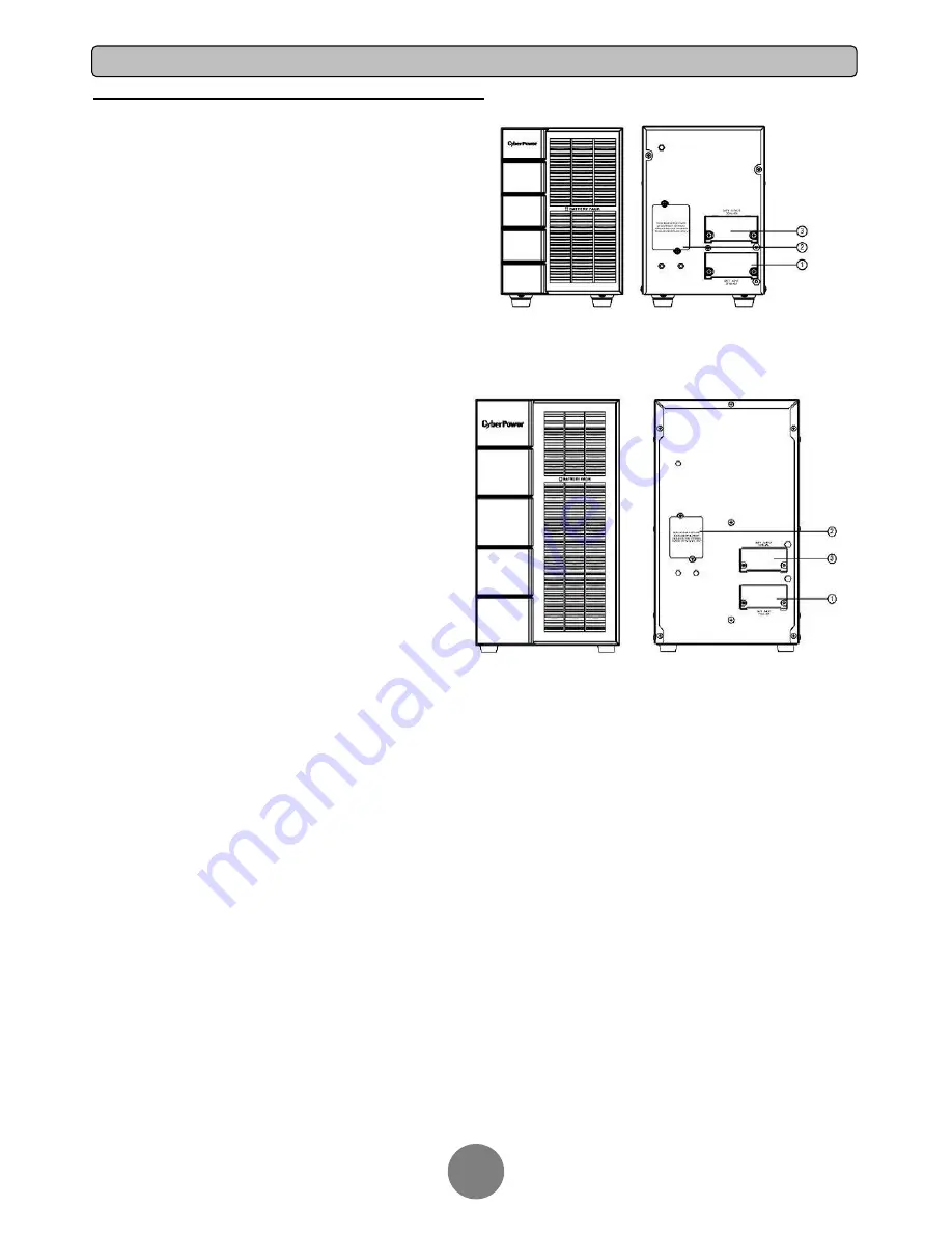 CyberPower OLS1000E User Manual Download Page 6