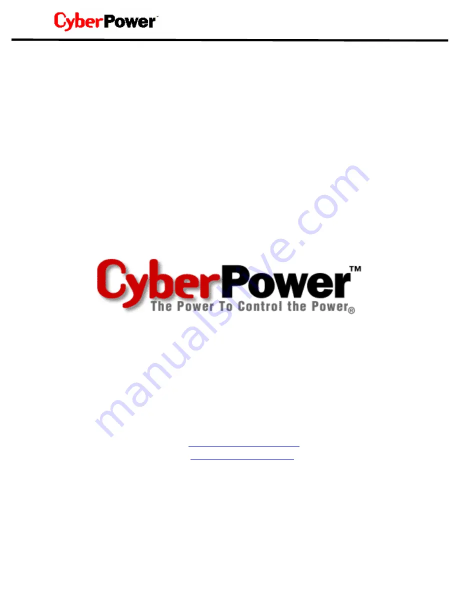 CyberPower OP1250 Скачать руководство пользователя страница 18