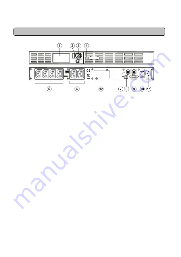 CyberPower OR600ELCDRM1U User Manual Download Page 11