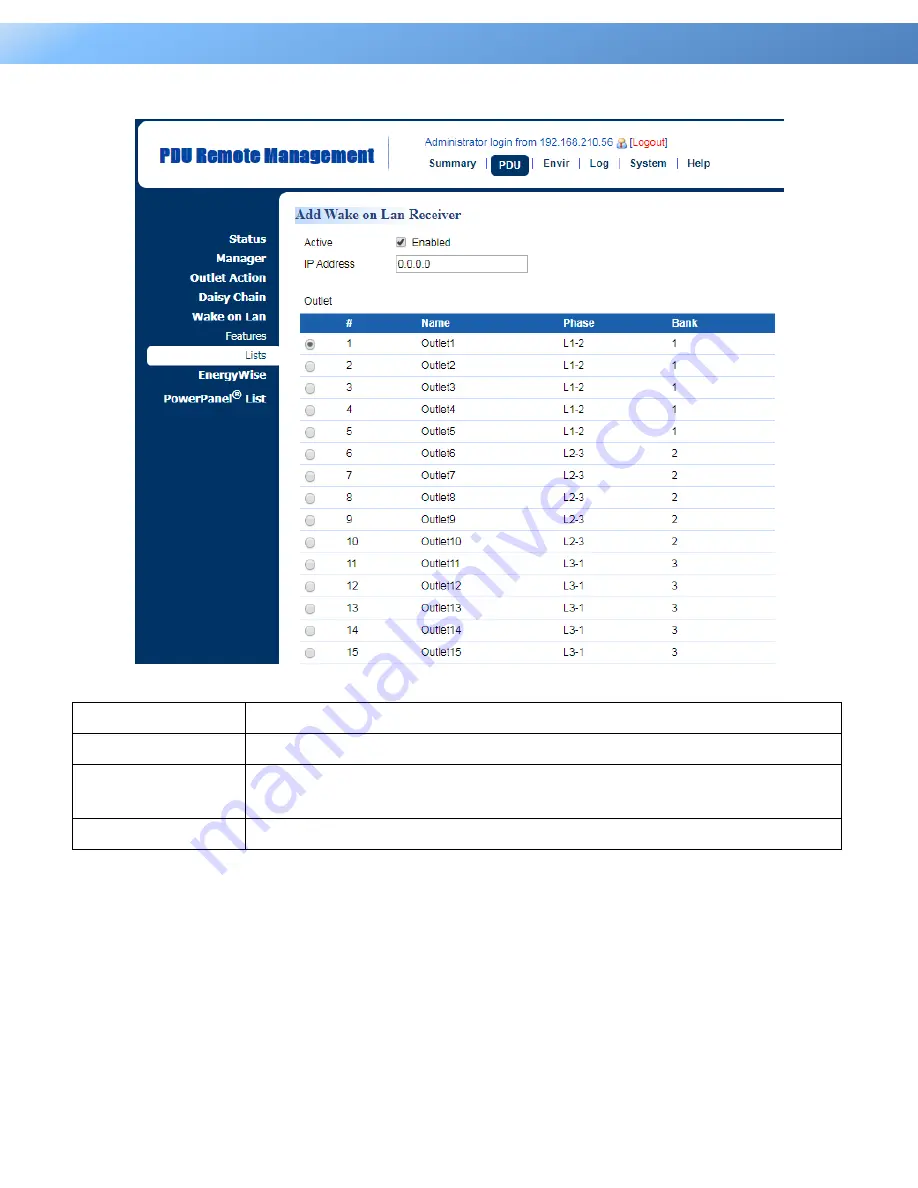 CyberPower PDU33 Series User Manual Download Page 50