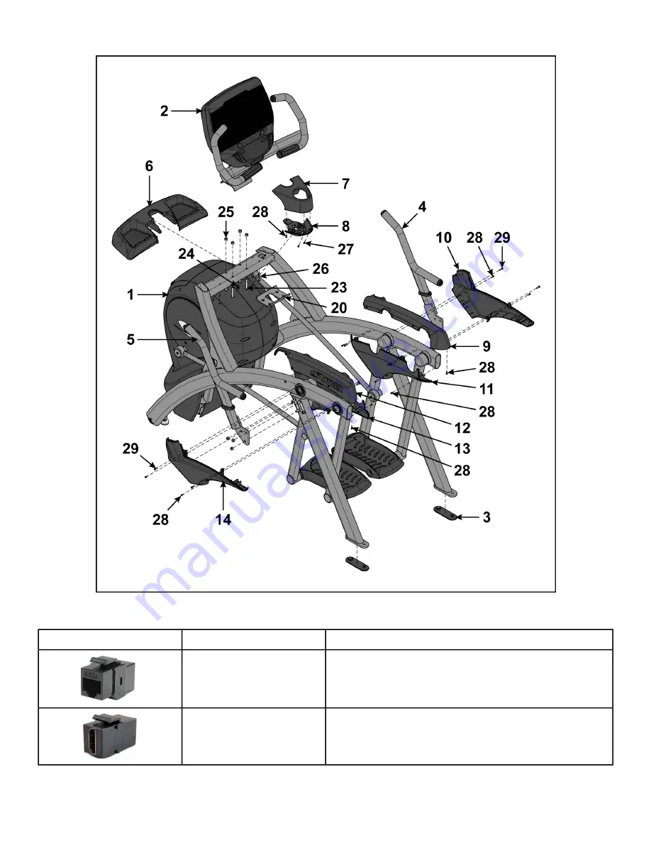 CYBEX 771A Owner'S Manual Download Page 17