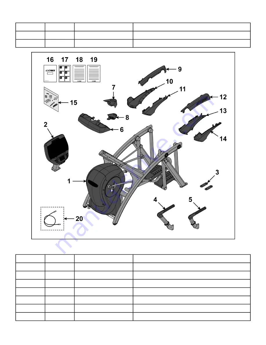 CYBEX 771A Owner'S Manual Download Page 28