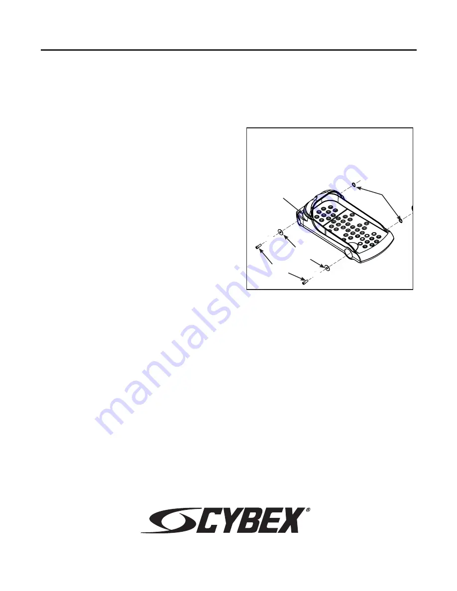 CYBEX Arc Trainer 630A Service Manual Download Page 41