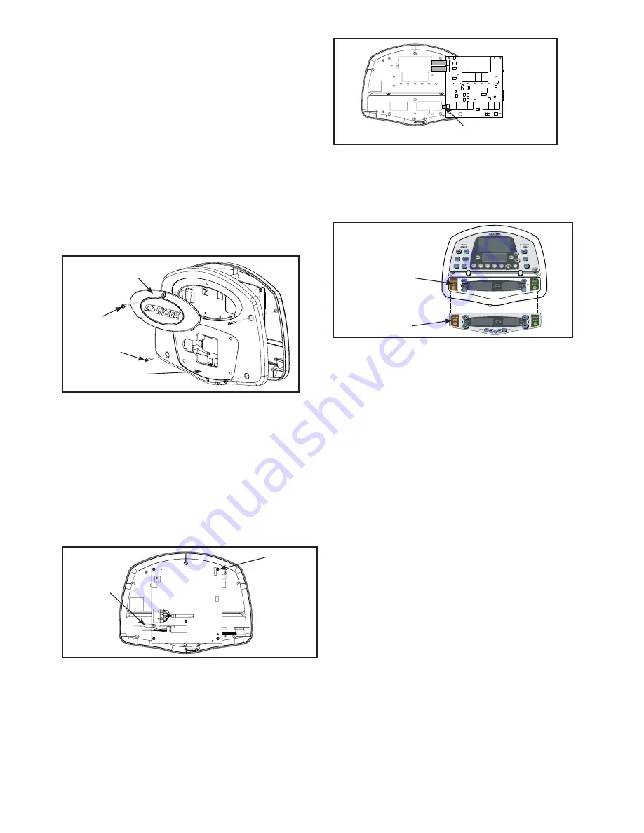 CYBEX Arc Trainer 630A Service Manual Download Page 61