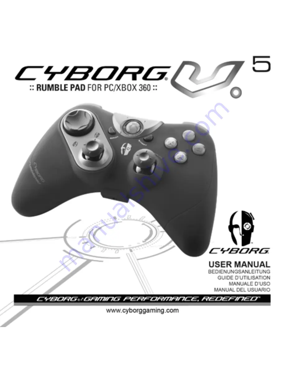 Cyborg V.5 User Manual Download Page 1