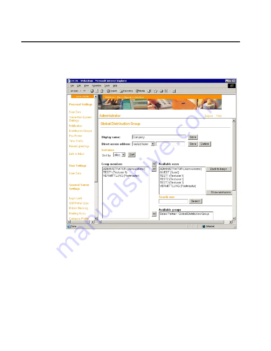 Cycos Cycos ERGO mrs 5.0 Administrator'S Manual Download Page 24