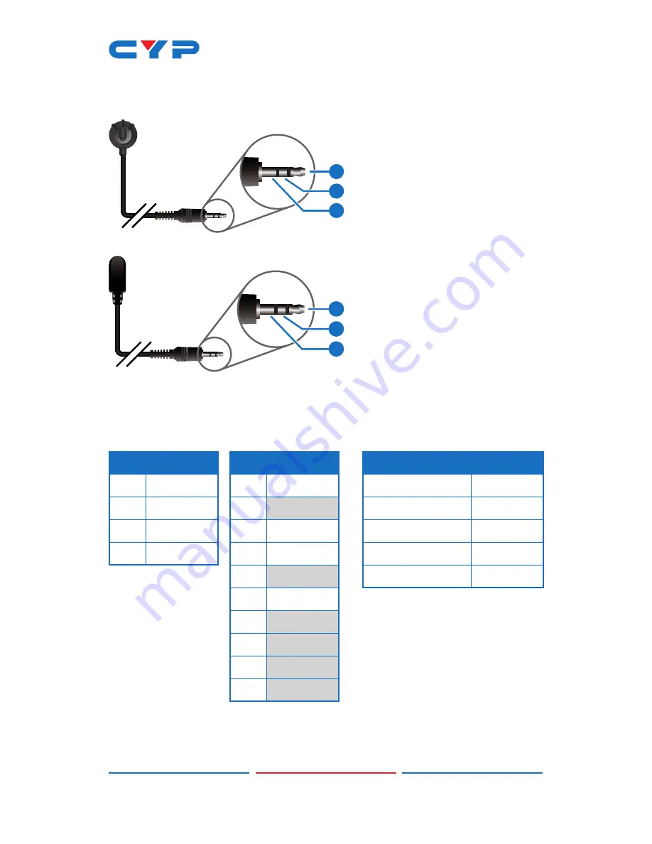 CYP CH-1529RXV Operation Manual Download Page 10