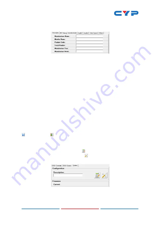 CYP CH-1529TXPLV Operation Manual Download Page 19